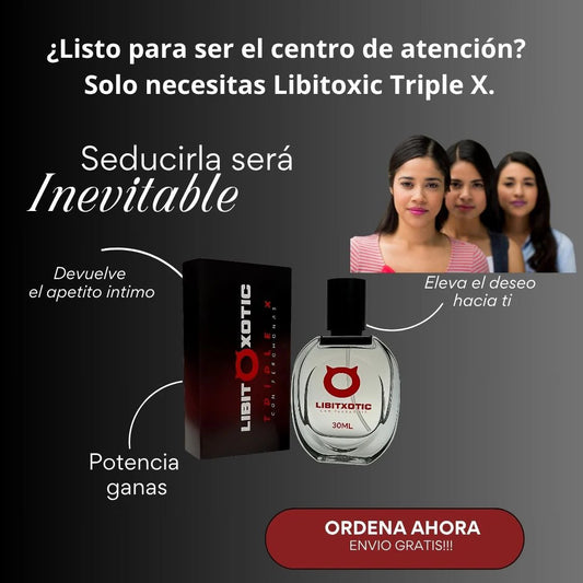 Perfume LibitXotic con Feromonas – 30ML Original